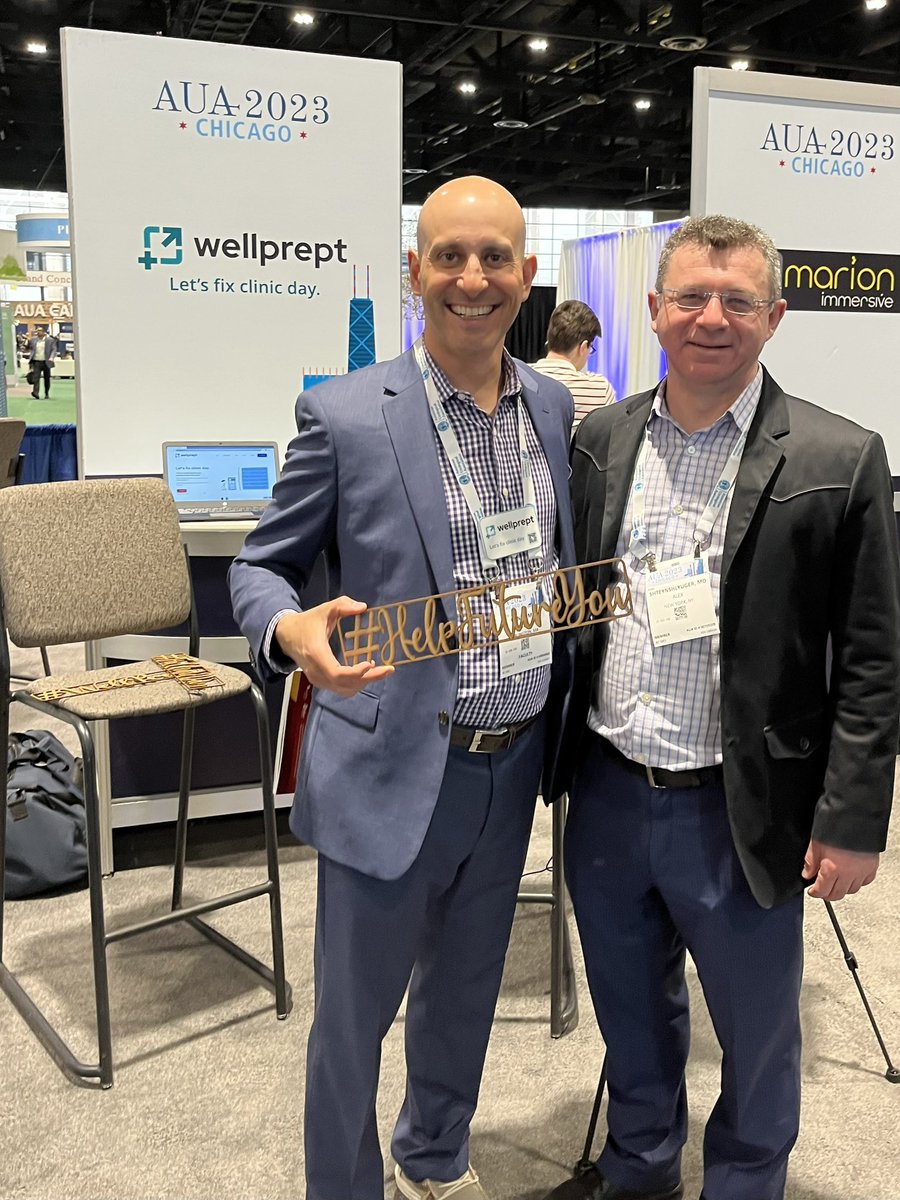 Thanks for stopping by!

We are meeting tons of people who are taking an opportunity while they are taking a break from their practice, to return to their practice more efficient. 

#AUA23 #HelpFutureYou