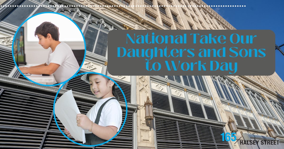 165Halsey's tweet photo. Today is National Take Our Daughters & Sons to Work Day. We encourage this opportunity to not only explore problem-solving skills but to teach our future generations about the importance of the #digitalinfrastructure industry, specifically the #datacenter sector.
#STEM #TYKTWD https://t.co/guiPU2BTyJ