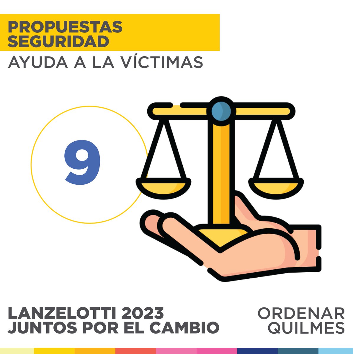 LanzelottiDiego's tweet photo. 9- AYUDA A LA VÍCTIMAS
Crear un cuerpo de abogados que representen a las víctimas de delitos de manera de dar impulso a las causas y evitar impunidades por inacción judicial.
#seguridad #mapadeldelito #espaciopublico #capacitacion #nuevaspropuestas #monitoreourbano https://t.co/SDYHG9Vlyr