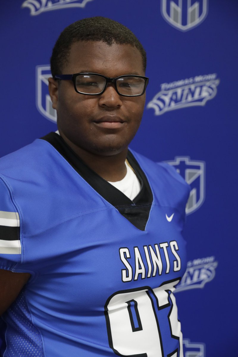 Thomas More Saints (@tmusaints) on Twitter photo Congrats to football player Obadiah Commodore on receiving the Judges Award for his speech about being inspired by his younger brother with learning disabilities at the Annual Tom Talks.
<a href="/TMU_Football/">Thomas More Football</a>
#LetsGoSaints Congrats to football player Obadiah Commodore on receiving the Judges Award for his speech about being inspired by his younger brother with learning disabilities at the Annual Tom Talks.
<a href="/TMU_Football/">Thomas More Football</a>
#LetsGoSaints