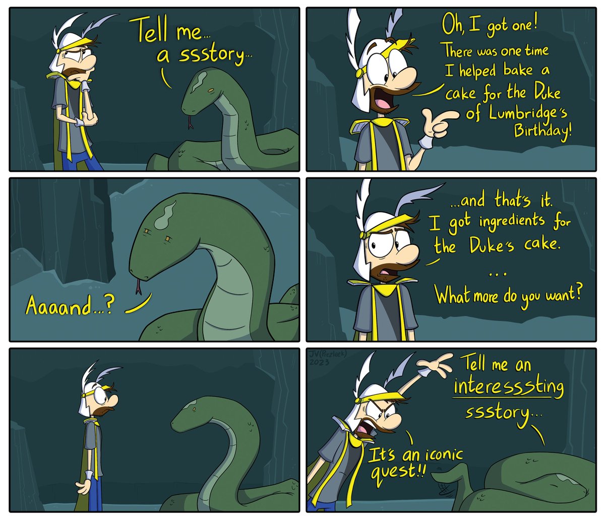 It was a formative moment for my adventuring career!