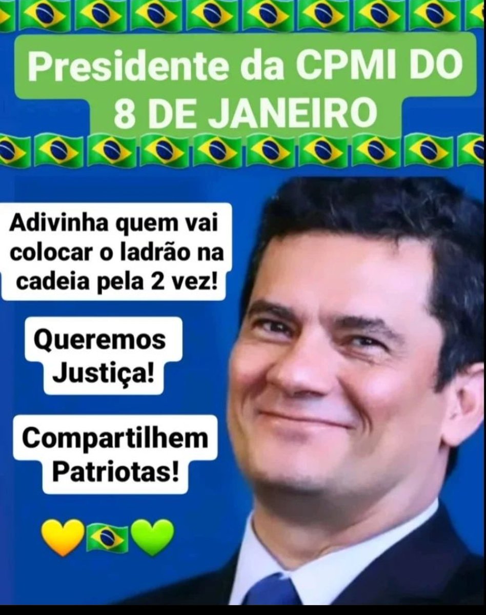 LedaLuiza4's tweet photo. Moro tem experiência em lidar, com políticos bandidos!.......👍🏼👍🏼 https://t.co/ZCbbaphPi0