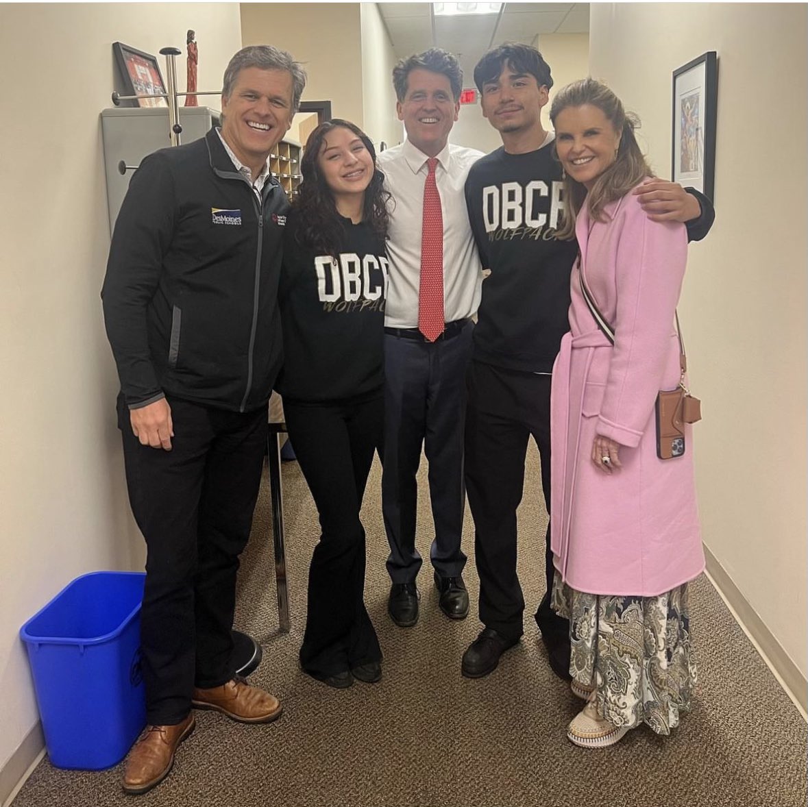 Yesterday might have been take your children to work day, but Wednesday was unofficially take your siblings to work day! <a href="/mark_shriver/">Mark Shriver</a> took me and <a href="/timshriver/">timshriver</a> to work with him <a href="/donboscoCR/">Don Bosco Cristo Rey High School</a> and what a joy to see him in action! Have you ever gone to work with your siblings? Share