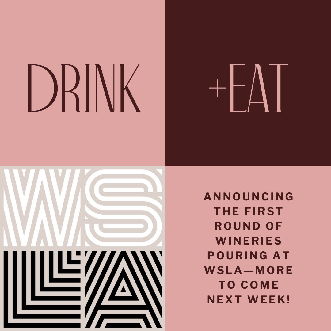 WineandSpirits's tweet photo. We're excited to share the first group of wineries who will be at #WSLA 6/14, pouring some of our favorite restaurant wines w/ food from great chefs in LA. Get your tickets today to come to the party & taste w/ us:
https://t.co/fopkrNkDg4
#WSEvents #wineparty #winetasting🍷 #wine https://t.co/D28QXU1uGO