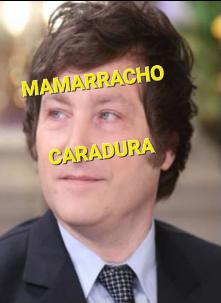 Pablo468152181's tweet photo. @MILKAVILLARROEL @AgustinLaje @CFKArgentina @JMilei En cadena nacional pelotudo https://t.co/IKbzJY9Qc5