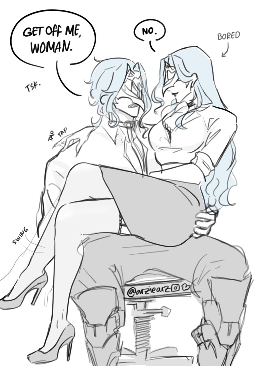 arzaskk's tweet photo. Princess is just wanna have fun~🎶
dottie : 😡 #dottore #femttore https://t.co/LC8X1eFiEI