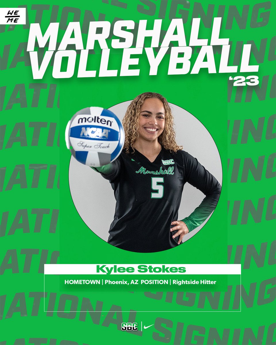 HerdVolleyball's tweet photo. Welcome to the Herd Family, Kylee! 🤘

#WEoverME // #WeAreMarshall https://t.co/LV0rY9POat