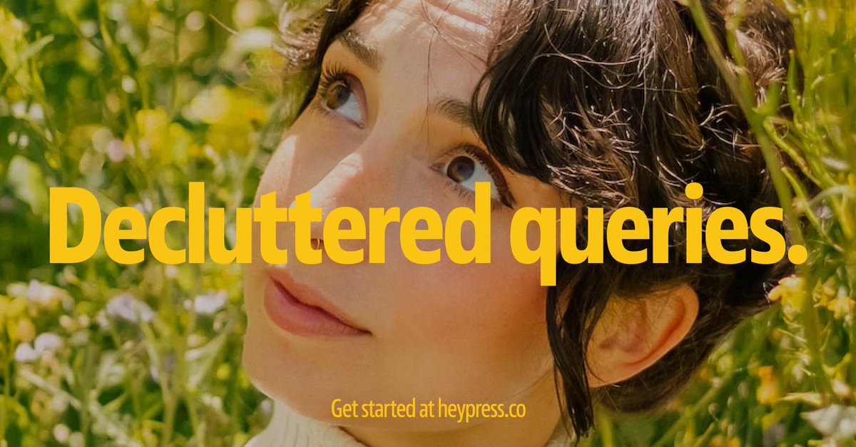 HeyPressAI's tweet photo. Start decluttering your PR queries at https://t.co/F4LIDrJG93  #HeyPress #PRmanagement #simplify #unclutter https://t.co/G7epNAoCd8