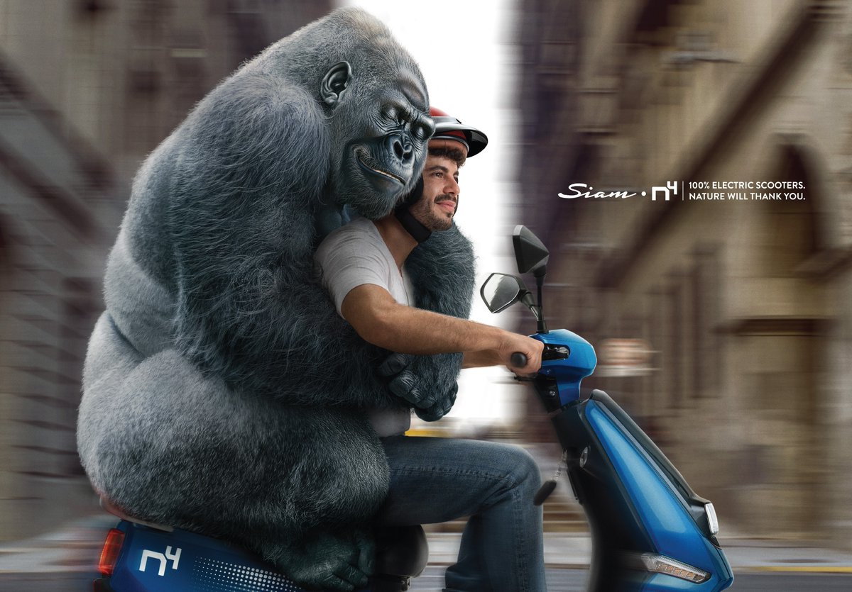 RepublicaHavas's tweet photo. Introducing “Grateful,” our new campaign created for Siam Motos Electric Scooters. To learn more, click the link here: https://t.co/T2ru9oAJrc https://t.co/lJyyf0nySz