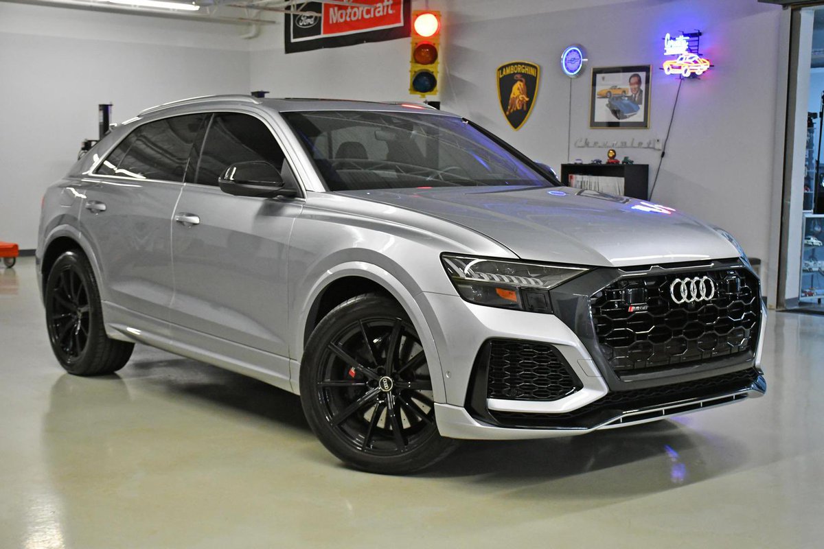 McAutomotive_'s tweet photo. Indulge in the ultimate driving experience with the 2022 Audi RSQ8, featuring a powerful twin-turbocharged V8 engine, an advanced all-wheel-drive system, and cutting-edge technology that elevates your ride to new heights of performance and luxury. https://t.co/ggEne1GlZn
