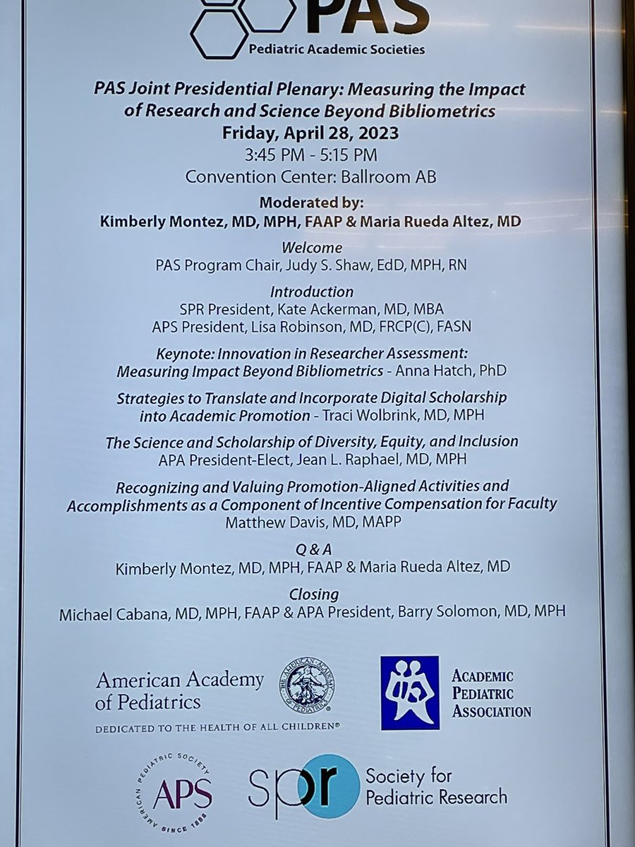 lindsay_lathom's tweet photo. Excited for the opening session at PAS where our very own Kimberly Montez is moderating! #wakepeds #atriumhealth https://t.co/McjB5Beqne