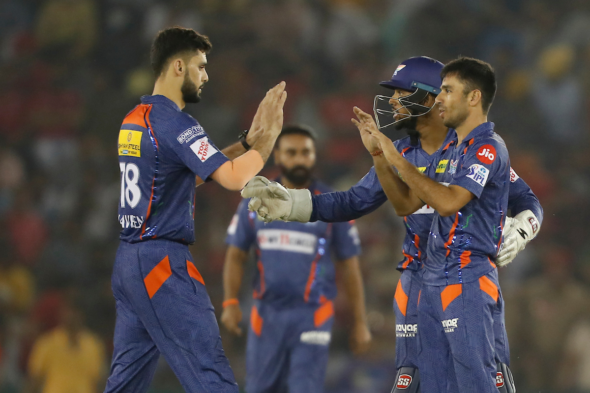 Ravi Bishnoi picks up his second wicket of the game as Liam Livingstone is given out LBW! Live - bit.ly/TATAIPL-2023-38 #TATAIPL #PBKSvLSG #IPL2023