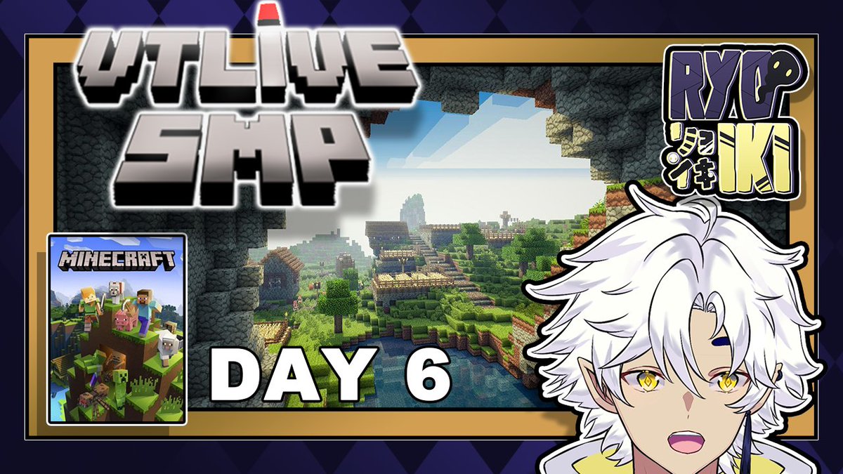 RyoIkiVT's tweet photo. IT IS ONCE AGAIN BLOCK GAME TIME SMP DAY 6 (KINDA) #VTLiveSMP ๐ฉ๐ซ๐ฅ
LIVE IN 1 HOUR (LINK BELOW) ๐๐ฝ https://t.co/ZTnAG0rsHW