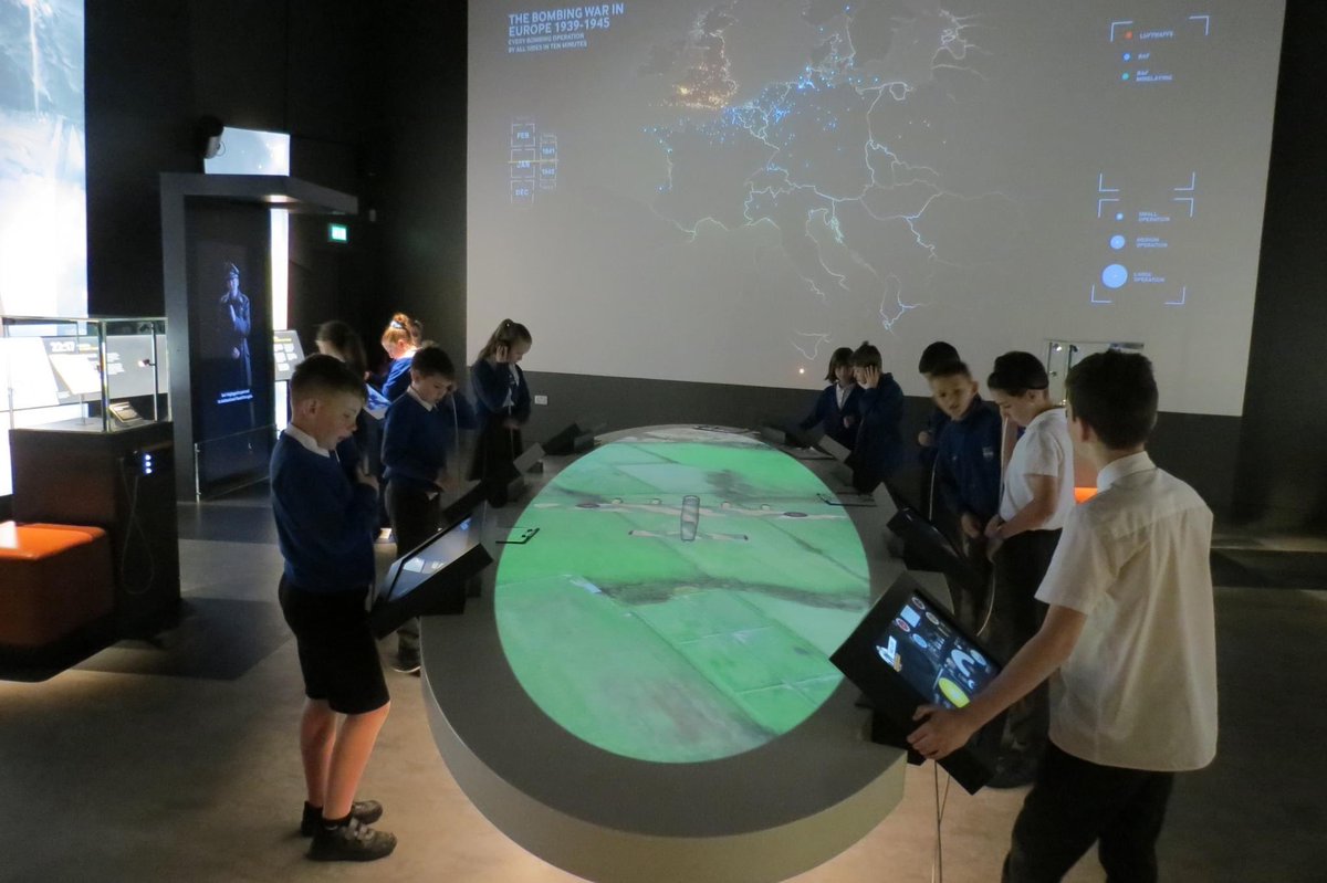 WSHacademy's tweet photo. Our #Forces pupils have had an amazing day at @IntBCC. They learned all about the history of Bomber Command and even saw the tree that represents RAF Swinderby, the site our school is built on! #ForcesCommunity #EducationalVisit https://t.co/XCV5PC4sBp