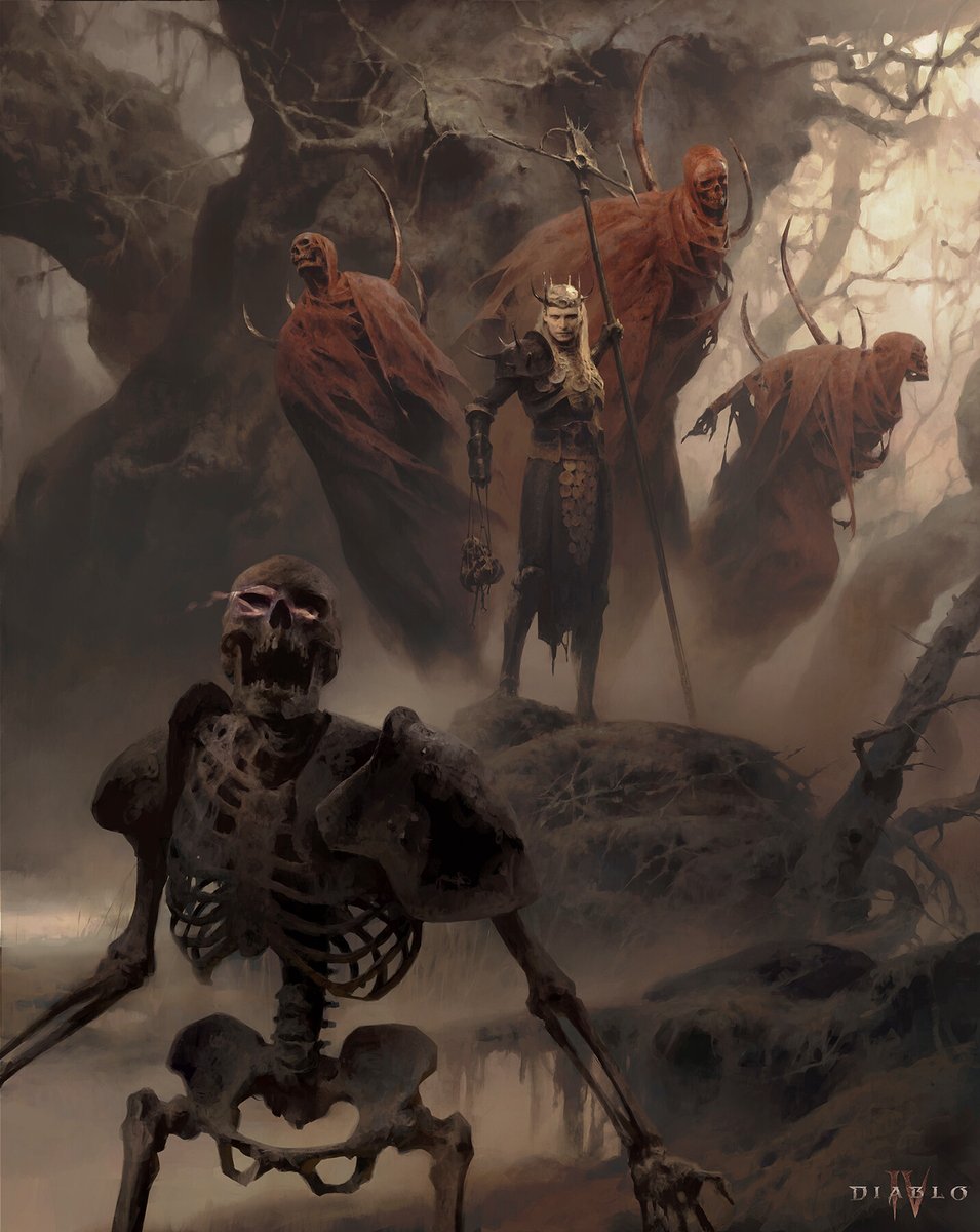 Sentinelcreativ's tweet photo. Necromancer by Piotr Jabłoński https://t.co/nC0QIaZMf1 https://t.co/VyJ2r3Gqg5