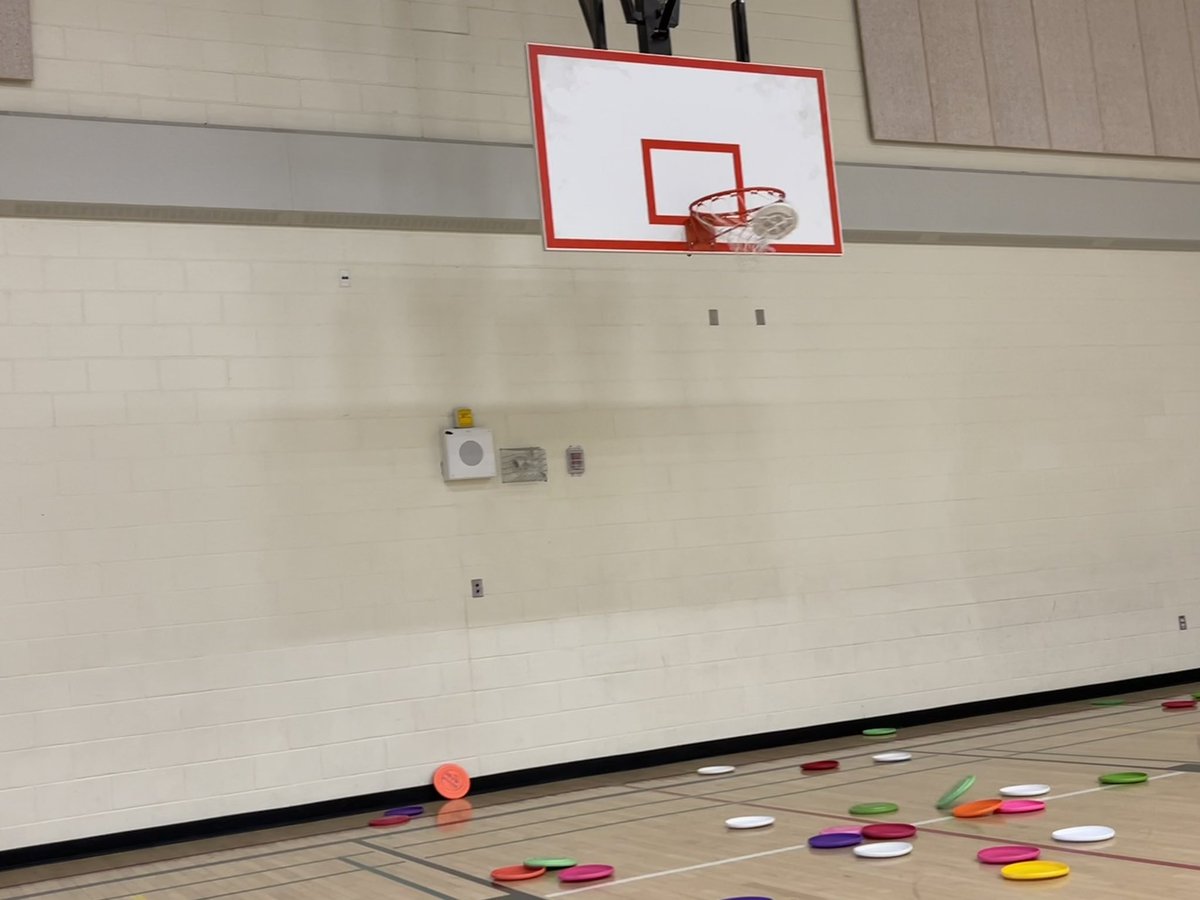 Thanks <a href="/frisbeerob/">Rob McLeod</a> for teaching us about kindness, perseverance, sportsmanship, and to never give up on our dreams! #wearecbe #frisbeerob #physicalliteracy #kindnessiscool #discgolf #yycdiscgolf