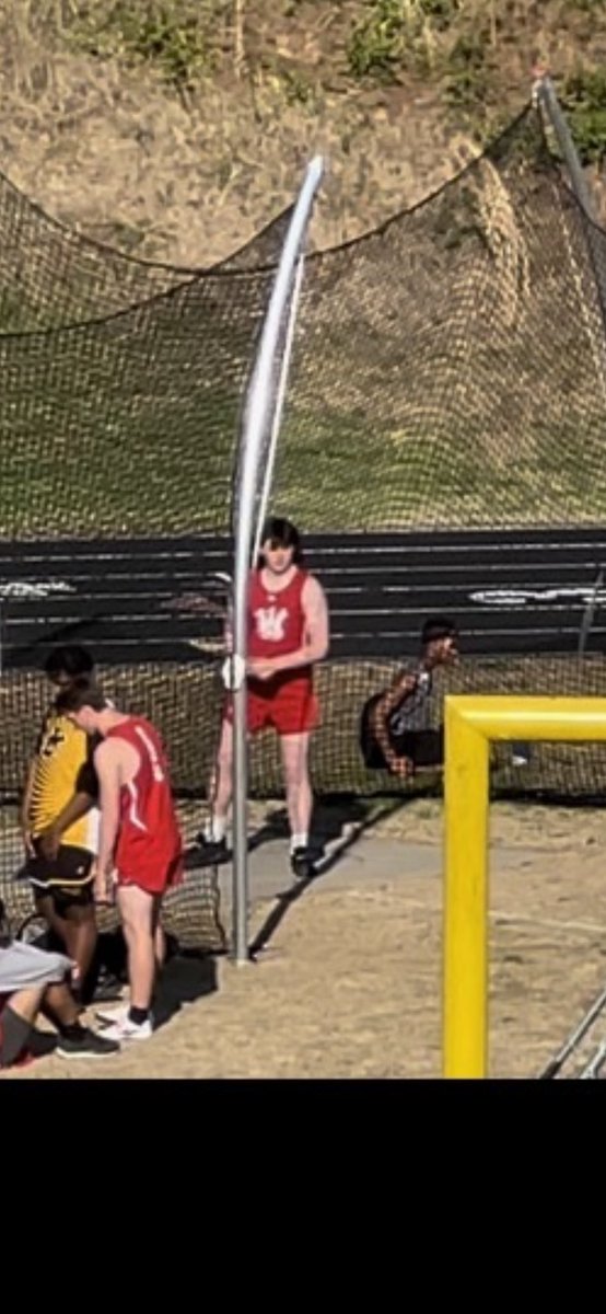 Parker Cochrane 1st place in shot and discuss at WCHS on Wednesday!