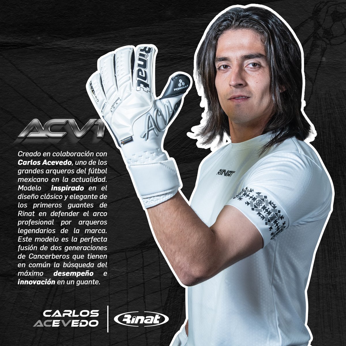 RinatOficial's tweet photo. 🧤¡Nuevo corte!🧤
El ACV1 cuenta con el corte A1PRINT, desarrollado en colaboración y de acuerdo a las preferencias de @AcevedoCarlos9 y hechos a la anatomía de su mano.
#TodosSomosUno #ACV1 #Acevedo #Cancerberos #Portero #Porteria #Atajadas #Atajadaportero #Guantes #Pro https://t.co/2iUKljOskC