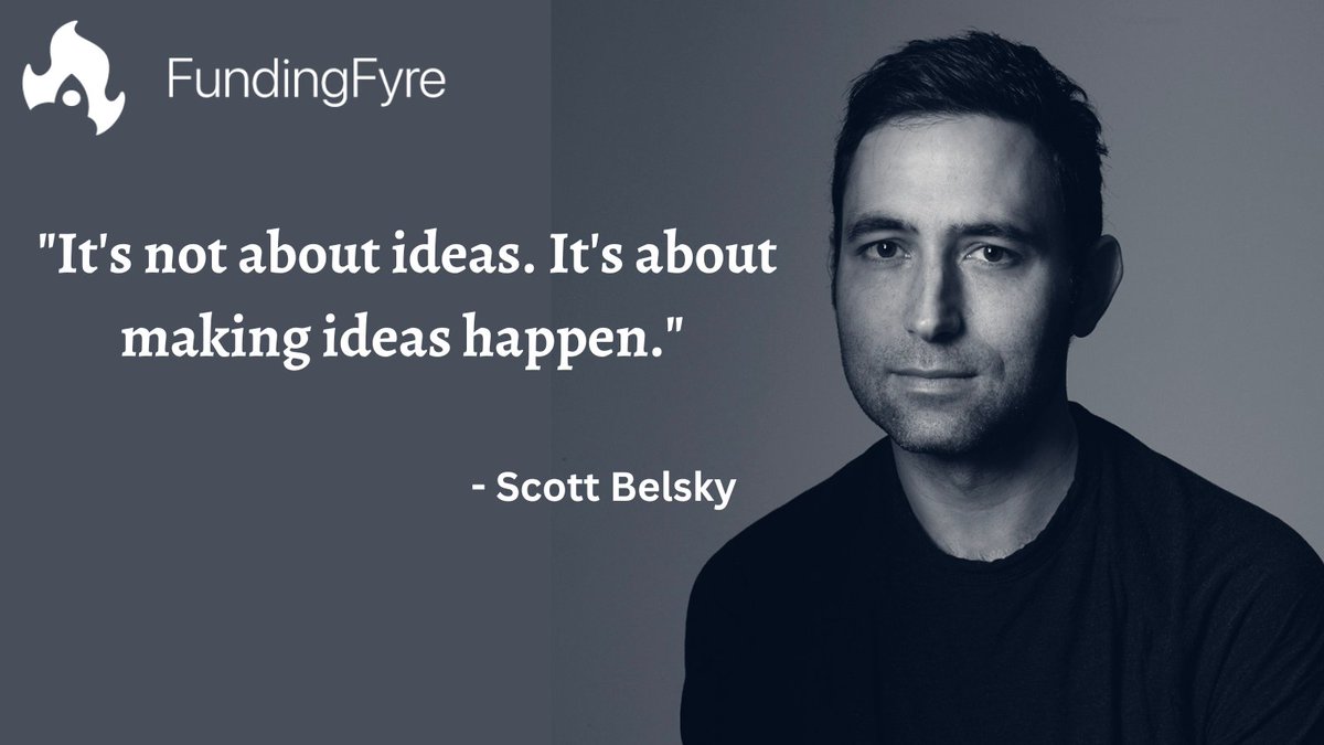 FundingFyre's tweet photo. "Turn your ideas into reality by taking action and making them happen." https://t.co/gOp9Xj3ZJH