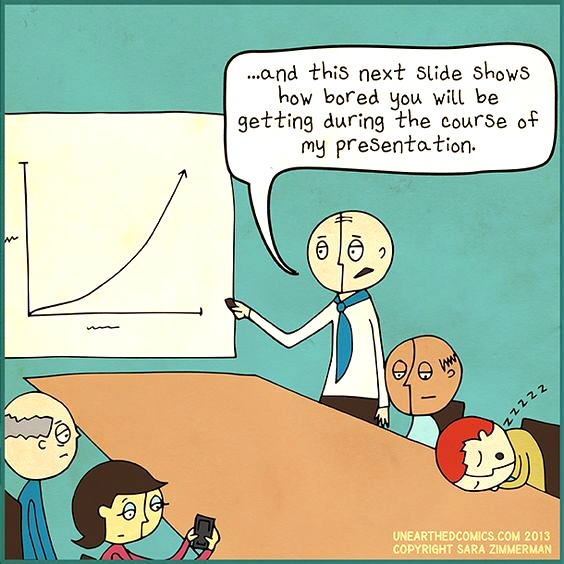 pickover's tweet photo. This humor relates to graphs and meeting presentations.
By Sara Zimmerman, CC license https://t.co/FxTjni4wuB https://t.co/3VzAC1ACG4
