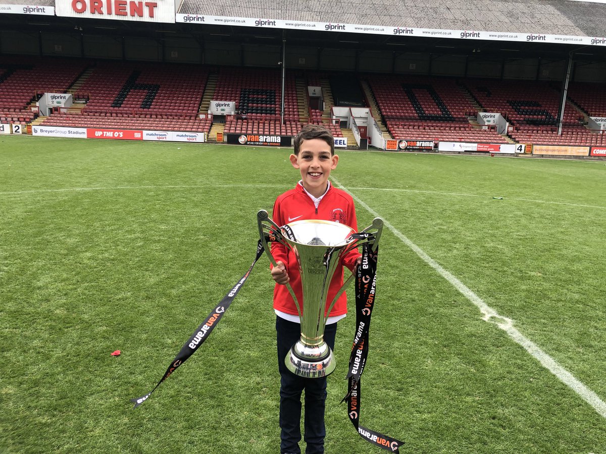 Tomorrow I am so proud of the O’s family that we get to do this all over again for a second time. National league trophy was amazing, now League 2 will be even more special. Thanks you very much to Richie and our very special team. Teamwork makes the dreamwork. Up the O’s!!!