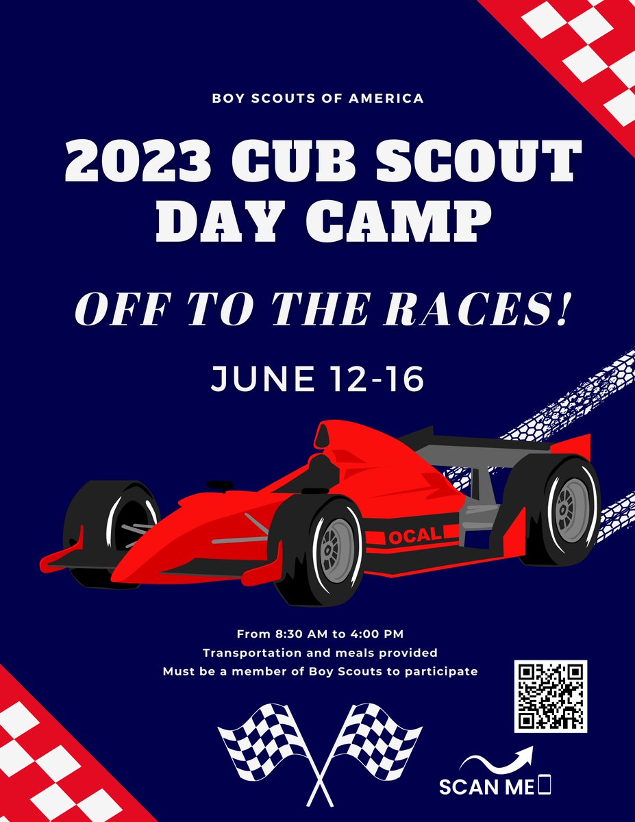 cabellschools's tweet photo. The Cub Scout Day Camp at Camp Arrowhead is offered in partnership with the Boy Scouts of America and will be free to Cabell County Schools students who are currently registered in one of our elementary schools AND a member of a Boy Scouts of America Troop. #CreateYourStoryCabell https://t.co/ffyMpvkJlY