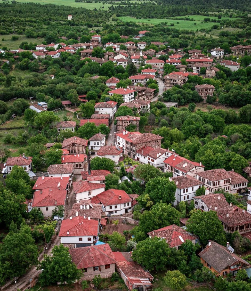 İmar planı yok, çekme mesafesi yok, plan notu yok. Ama harika bir mimarlık var. Safranbolu Yörük köyü 
📷anadolugram