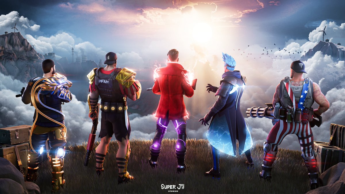 Ninja's tweet photo. Project V https://t.co/g9FbhcmSUV