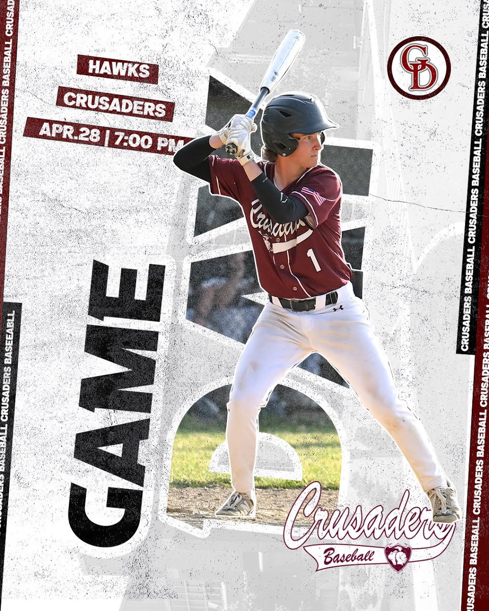 Always a fun game... Under the lights at Hudson tonight, 7P. Leggo!!! <a href="/GDCrusaders/">Athletics</a> <a href="/tgsports/">Worcester T&G Sports</a>