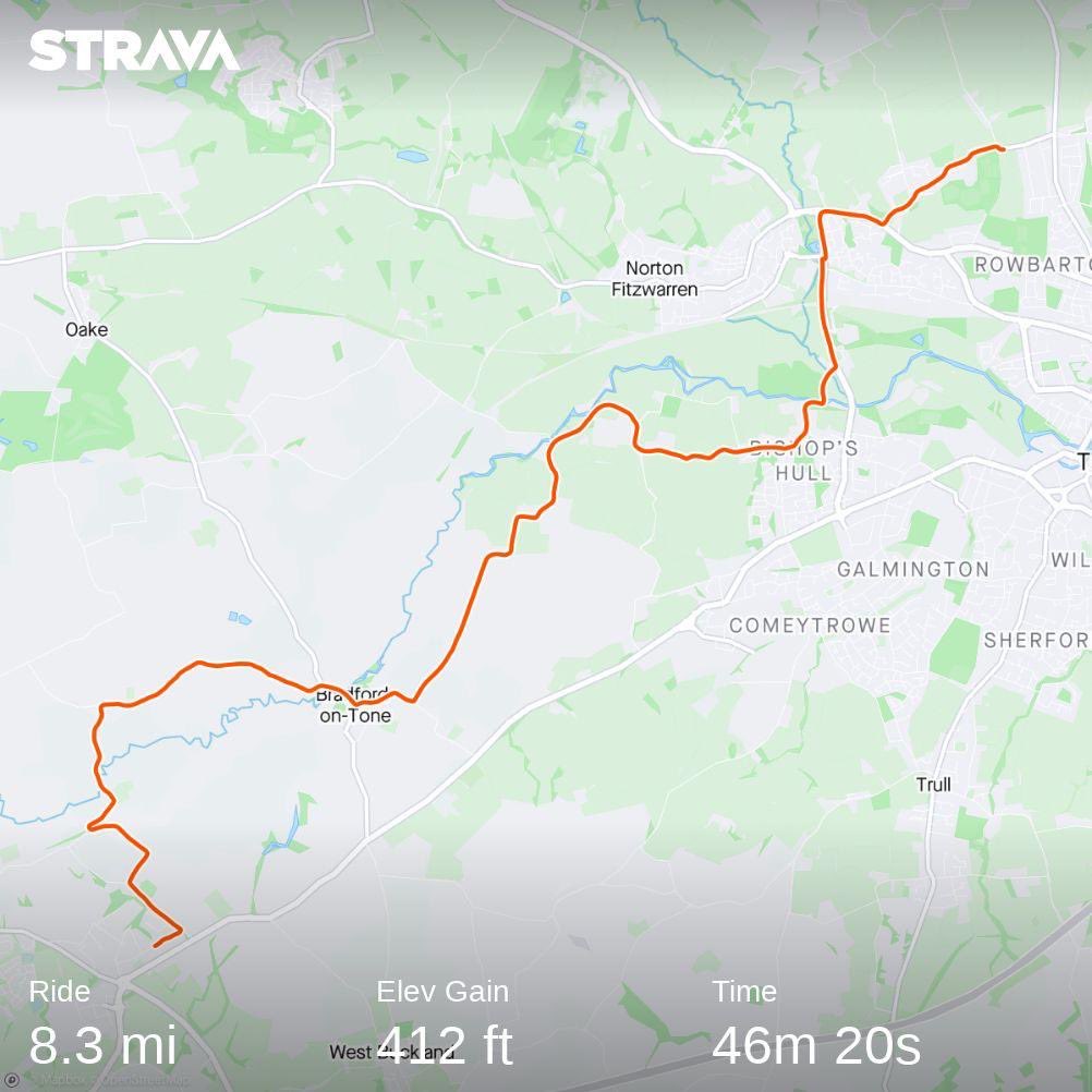 jakehannis's tweet photo. Inspired by @AnnabelLitchfi1 today was the first time I have cycled to the office and back and I ❤️ loved it! #ActiveTravel #getoutside https://t.co/7Dn3fSs0nn