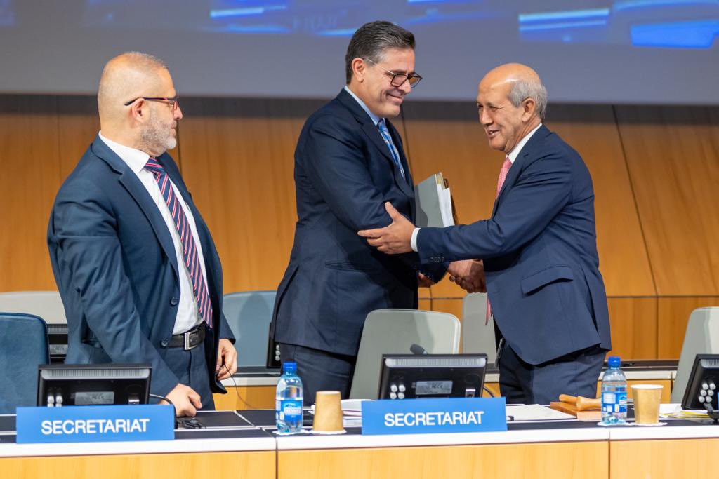 PakUN_Geneva's tweet photo. Today in Geneva, @WIPO Committee on Development &amp; IP (CDIP) chaired by Ambassador @KhalilHashmi of 🇵🇰 concluded successfully: adopted, inter alia, four new development projects &amp; a decision on fresh review of WIPO’s technical assistance in the area of cooperation for development. https://t.co/vH2JfGHx4p