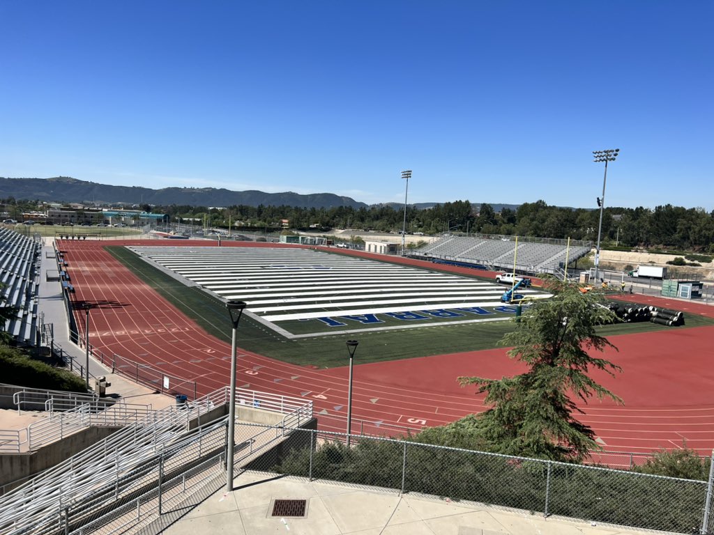 Stadium Renovations have begun. See you soon new turf! #PumaPRIDE