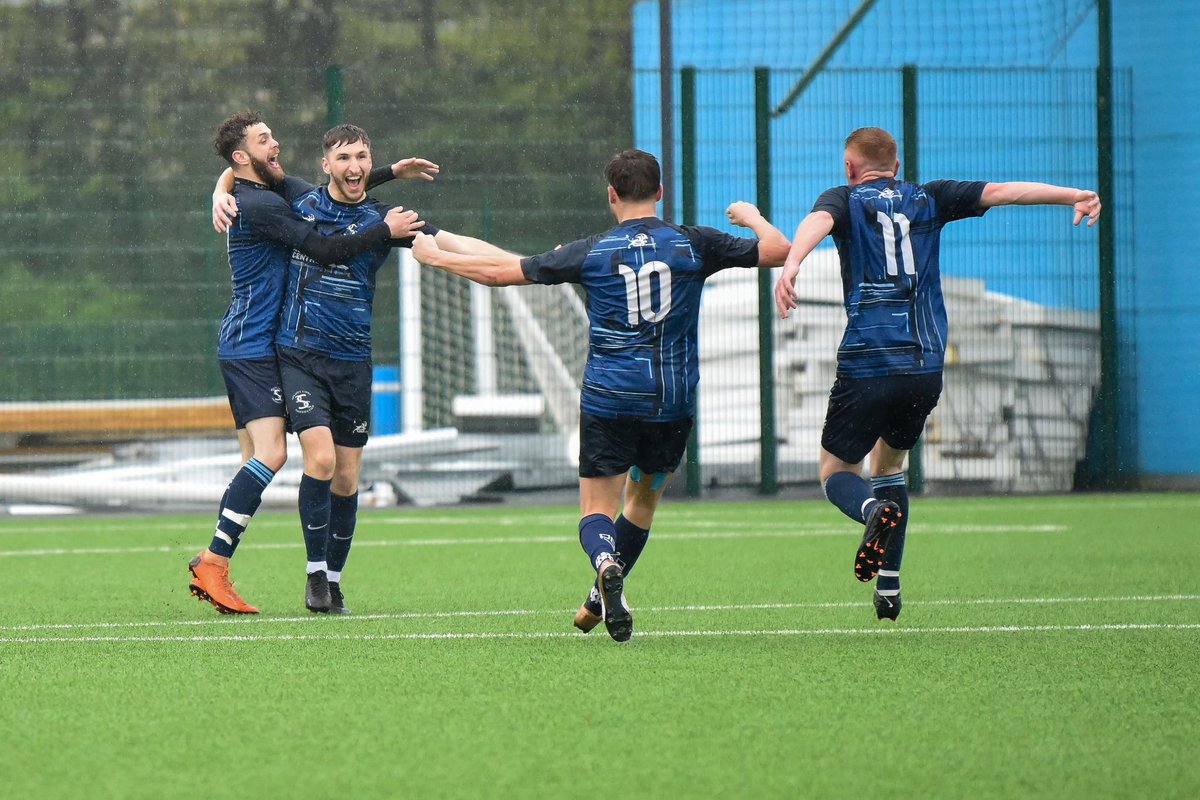 SplottFC_'s tweet photo. ‼️🏆CHAMPIONS🏆‼️

Last night our first team clinched the division 1 league title on the final day of the season against a very spirited @LlanrumneyC side.

In what has been a very tough league campaign the boys dug in deep to bring home a 3rd consecutive league title. https://t.co/XPccKVmCJ4