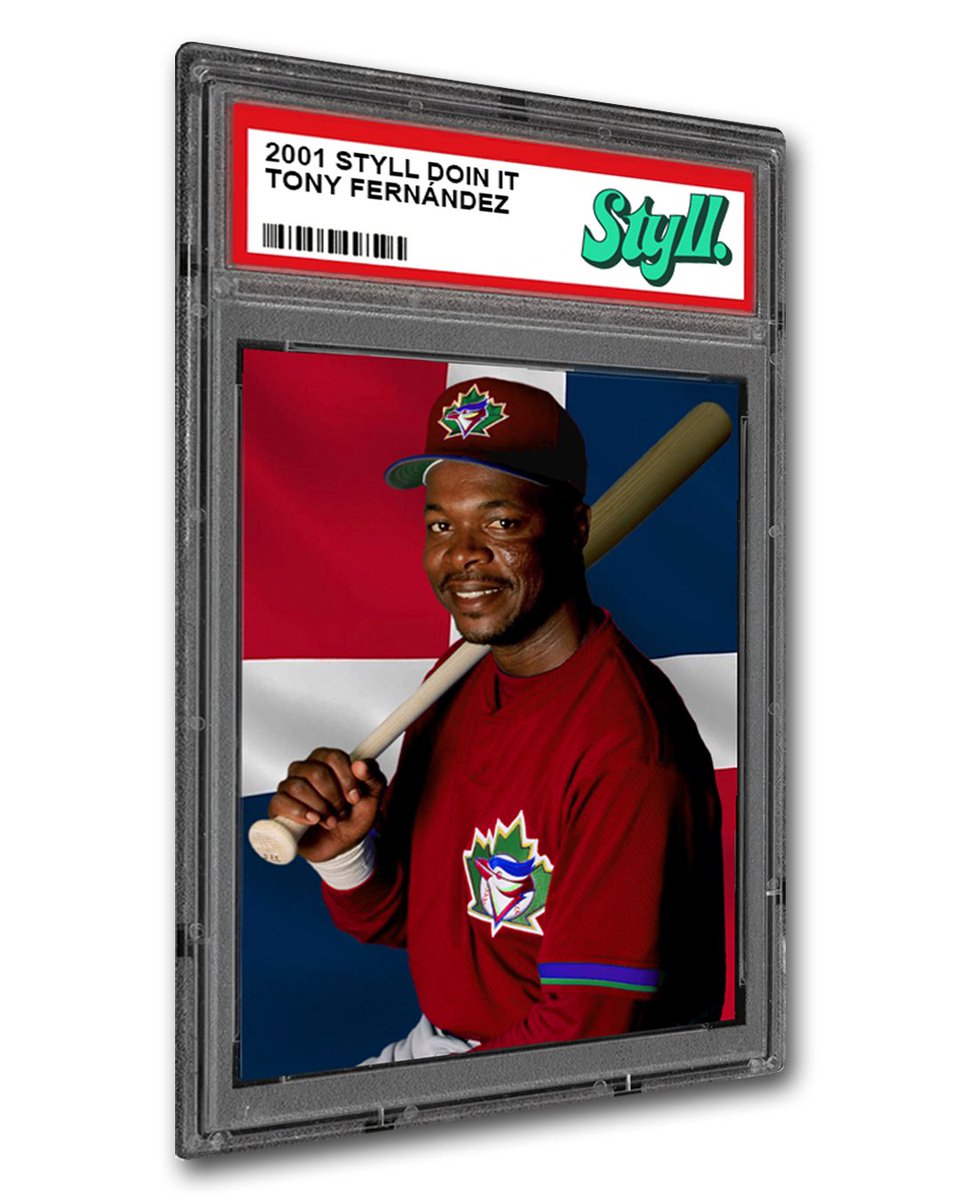bluejaysfitted's tweet photo. Dropping Tomorrow, April 29th @ 12:00pm on @stylldoinit
Numero Uno ☝🏾
Paying homage to a Toronto Blue Jays legend, Tony Fernández 🙏🏾🇩🇴
#styll #toronto #bluejays #tonyfernández #the6collection #DR #dominicanrepublic #greenuv #greenbottom https://t.co/JNVHX2iMnp