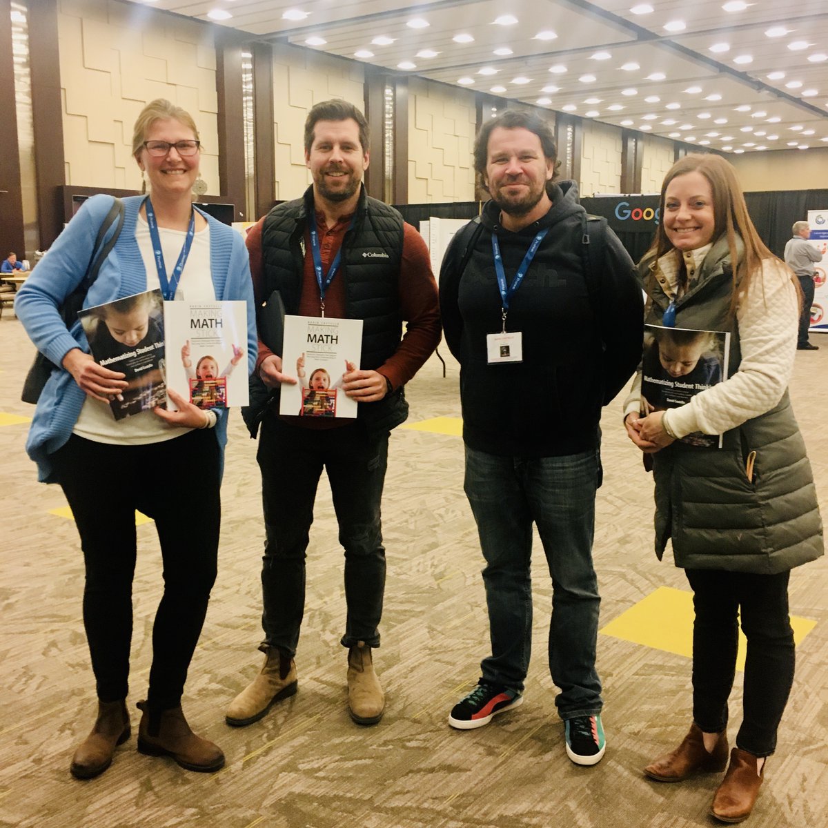 Lots of fun at #OAME2023 with author-educator <a href="/dr_costello/">Dr David Costello</a> — check out his two excellent resources in math &amp; numeracy (pictured): buff.ly/41JSRaI 

#edchat #profdev #mathchat #math #mathematics #numeracy #edutwitter