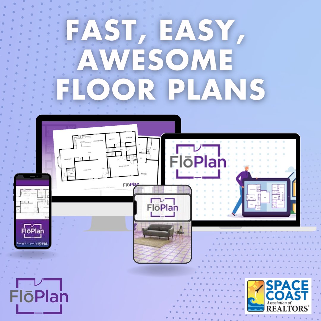 SpaceCoastMLS's tweet photo. 📐Prepare Yourself for the Busy Season with @HomeFloPlan  : Are you prepared for the busiest selling months of the year? As activity starts to ramp up this selling season, you will want your listings to stand out. 🌐Learn more: https://t.co/2XpV2q9xuJ https://t.co/wUp65Lm21k