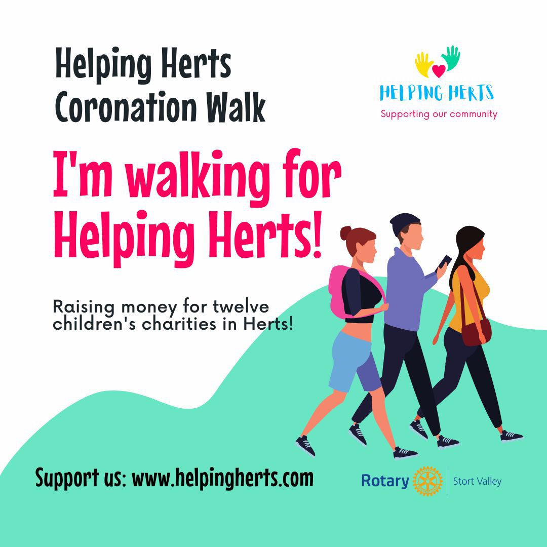 Longmores's tweet photo. Good luck to everybody who is taking part in the Helping Herts Coronation Walk raising funds for charities that support children and young people across Hertfordshire. The walk starts on Saturday with @GveroRichard  joining the route on Monday. https://t.co/KcZCndUcyC https://t.co/9E6xIgj4Jr