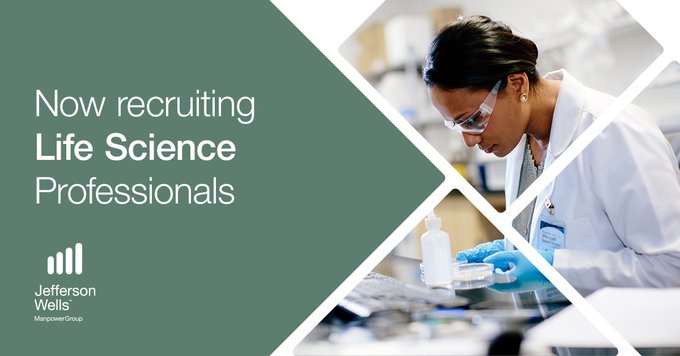 JeffWellsUK's tweet photo. Take a look at our range of opportunities for professionals in #LifeSciences on our website - including Chemists, Lab Analysts, Biology Manufacturers and New Business Managers. 

Browse and apply here --> https://t.co/bVZSMPXMqo #lifesciencejobs https://t.co/nnua57zuGt