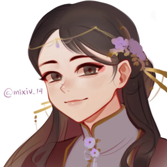 Been playing around with how I wanna draw murong mengze hmmm