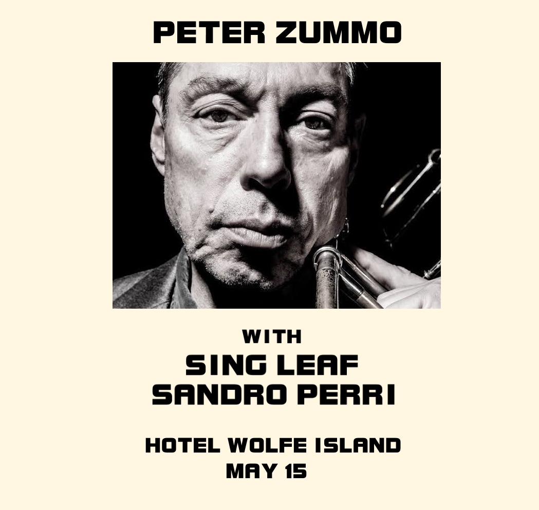 COLLECTIVEE4ST's tweet photo. Join Peter Zummo, Sandro Perri and Sing Leaf for a collaborative set featuring original songs and works on May 15 at @HotelWolfe .

Tickets are on sale now at https://t.co/LQXDnmIDjw https://t.co/jLfKodLRlq