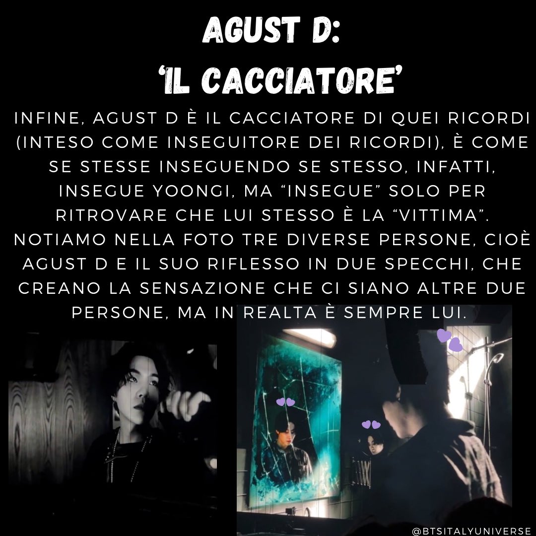 BtsItalyUni's tweet photo. 🇮🇹LE TRE PERSONALITÀ DI MIN YOONGI!!!
E voi che ne pensate di queste teorie?! 

#AgustD_SUGA_Tour 
#SUGA_AgustD_TOUR_in_NY #AgustD #SUGA #yonngi #MinYoongi #D_Day 
#BTS #방탄소년단 #nam #namjoon #kimnamjoon #rm #jin #seokjin #kimseokjin #hobi #jhope #hoseok #junghoseok #jimin #v https://t.co/asHGy4w6GJ