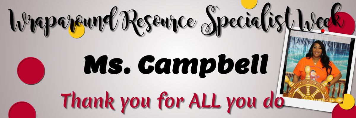 HinesCaldwellES's tweet photo. Happy Wraparound Resource Specialist Week
@MsWhyiwrap! We appreciate ALL you do for our campus.
@DarceleLofton @HISD_Wraparound https://t.co/fSZWKMpqrV
