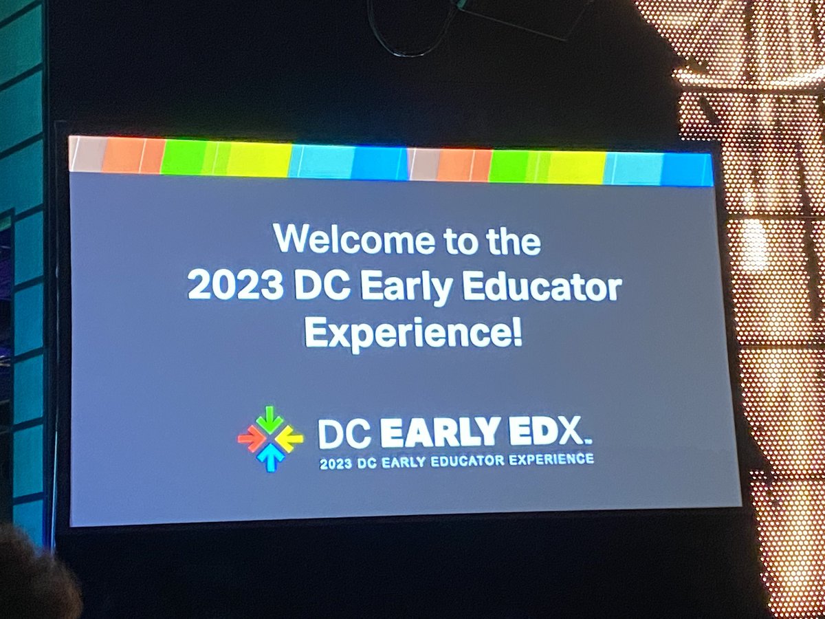 yolanguages's tweet photo. Excited to be here again #DCEARLYEDX https://t.co/yRzaXcKhUl