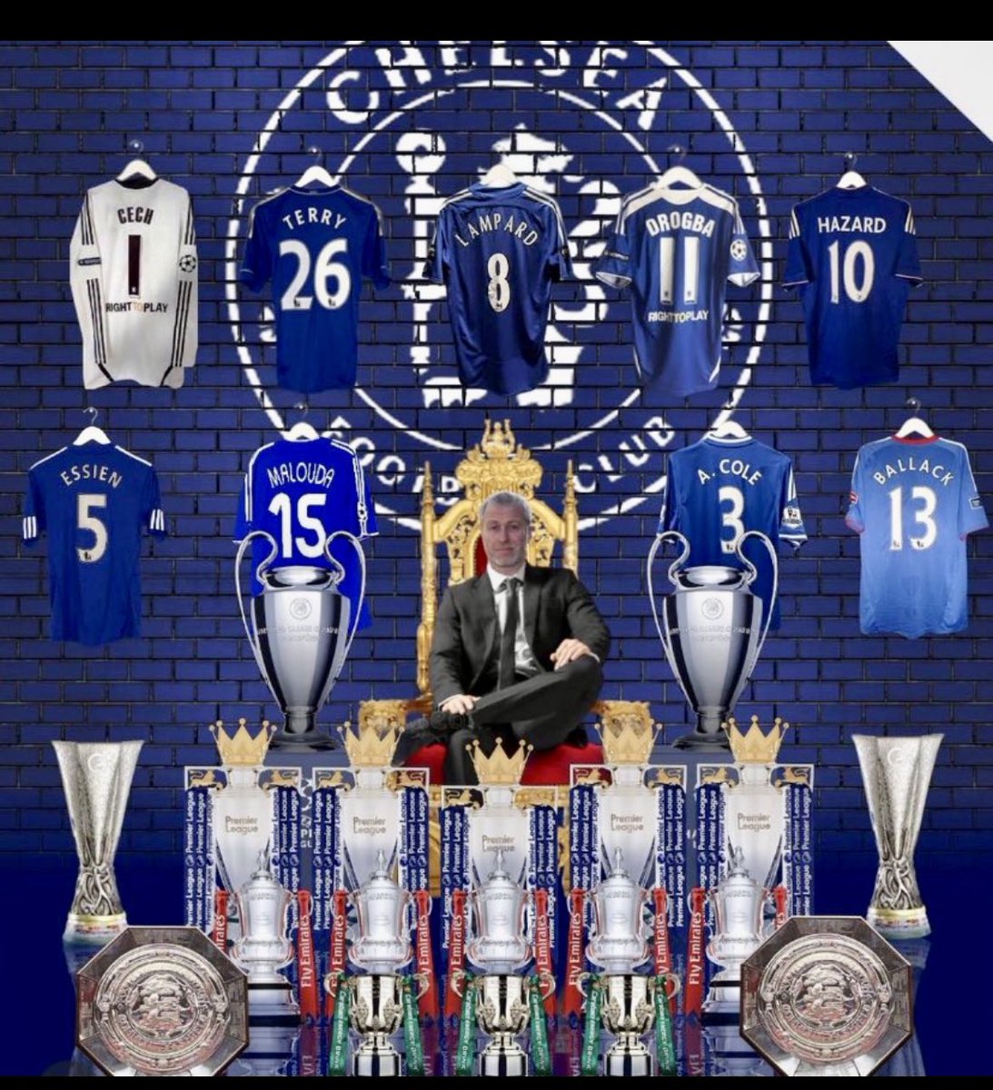 Retweet if you miss Roman, what a man #cfc