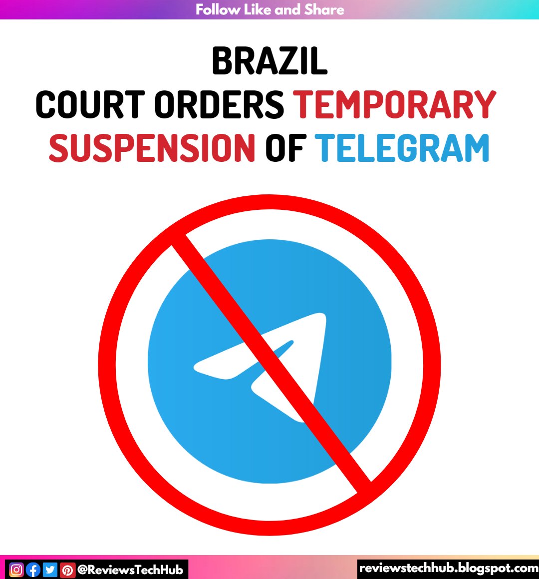 ReviewsTechHub's tweet photo. Telegram
#reviewstechhub
.
.
Don't forget to Like Follow And Share
.
.
Tags:-
#technology #tech #techno #techtrends #ai #technews #update #techupdate #ios #appupdate #telegram #brazil #court #telegramgroup #news https://t.co/tHcLCOs6aj