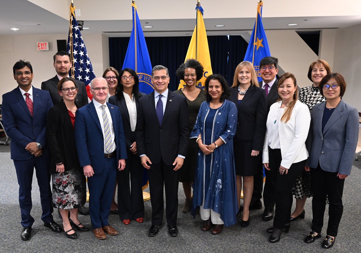 One of the highlights of this week (and my role, overall) is lifting up our cadre of #globalhealth attachés, <a href="/HHS_Global/">Office of Global Affairs, HHS</a> diplomats who serve <a href="/HHSGov/">HHS</a> from U.S. posts around the world. It was wonderful to have them visit Washington and share stories of how they advance #SDG goals.