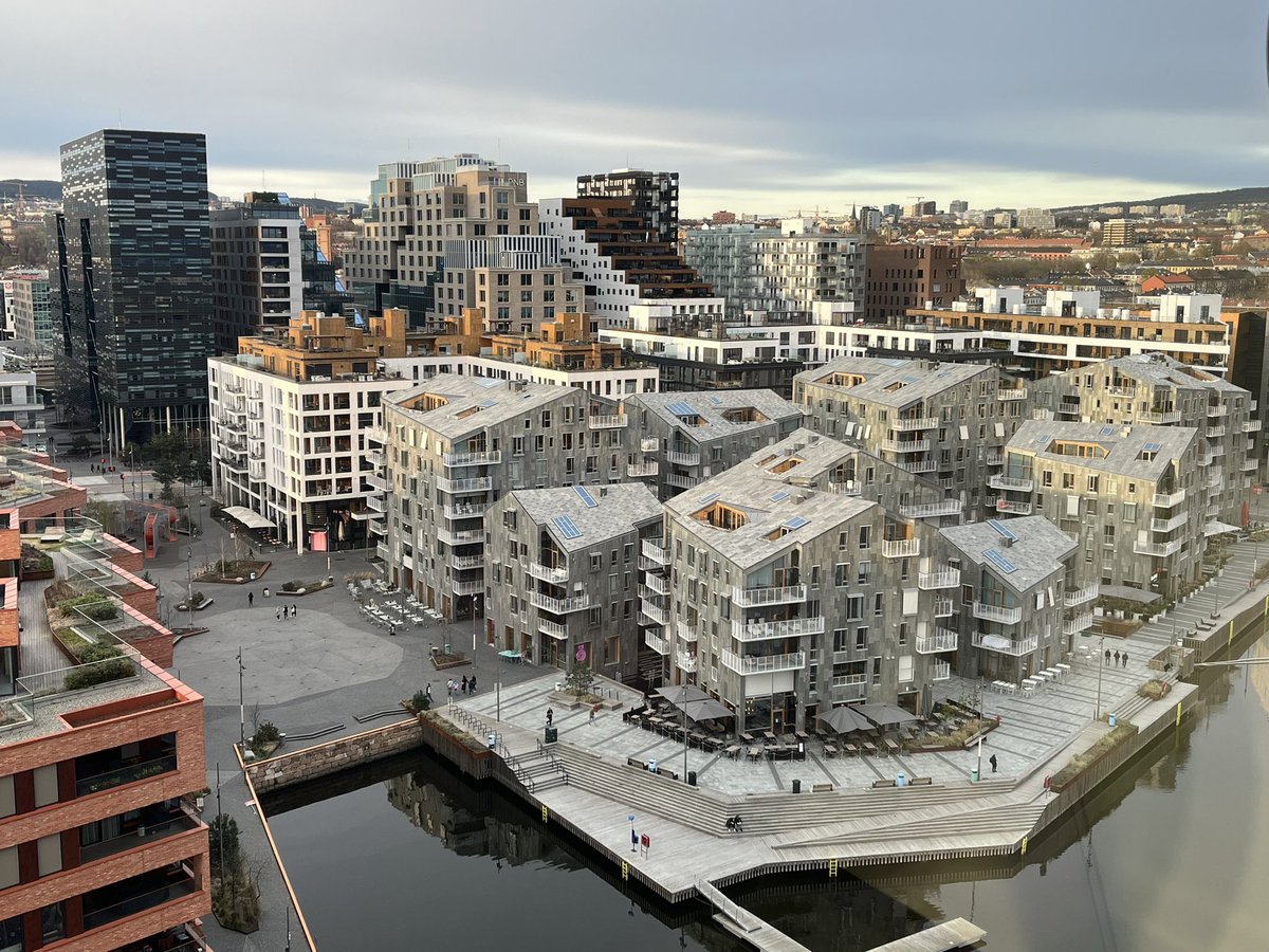 They’re building some housing in Oslo.