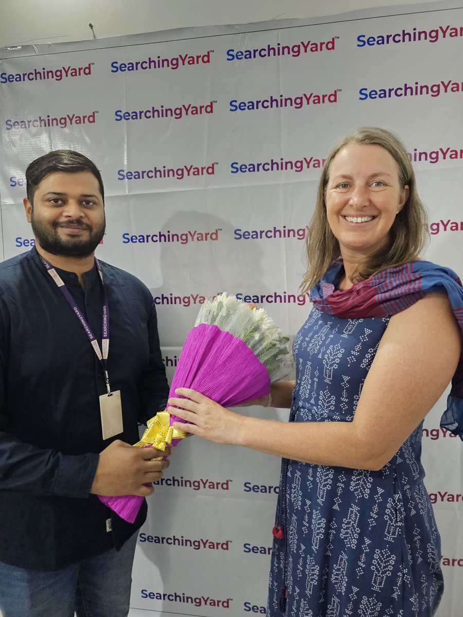 ashutoshyard's tweet image. It was a pleasure to welcome Rebecca Crawley and Team from SearchingYard Australia Region @YardSearching 

#searchingyardclient #clientvisit #indiadevelopmentcenter