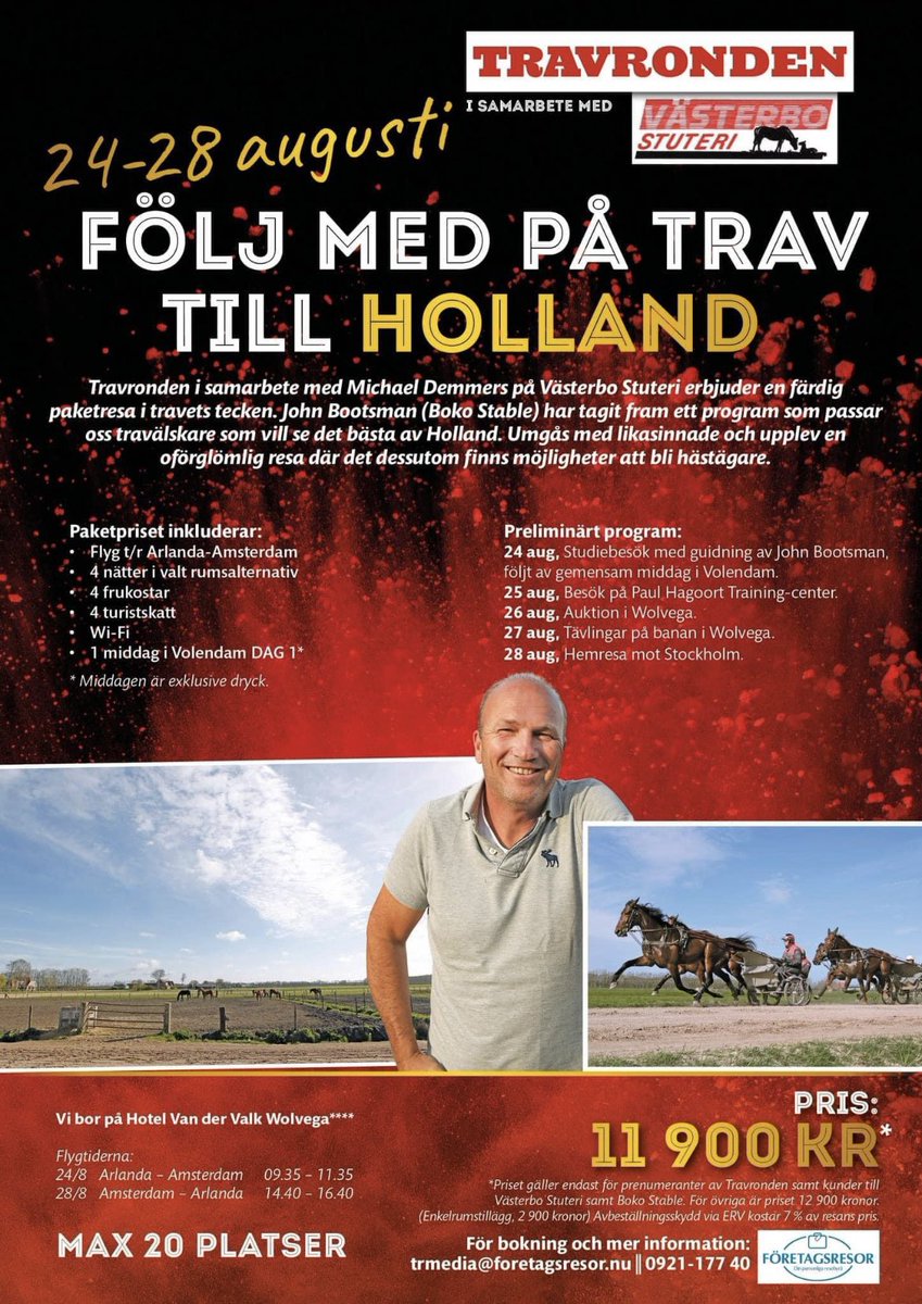 VictoriaparkVpw's tweet photo. Come visit us !

26 August: Wolvega international Yearling Sale (https://t.co/9vROGV4tAI) 
27 August: TCT 3yo Derby (€100.000)
@BootsmanJohn @travronden @Lamiasignora https://t.co/t5KyGtgSbj