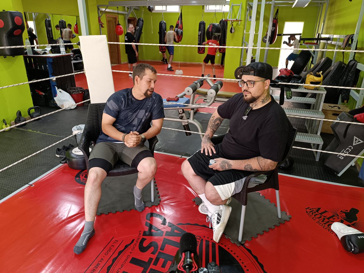 AlbertoAlemanJr's tweet photo. 🎙️ Pedazo de entrevista me han hecho esta tarde, darte las gracias de corazón @lujan680 por dedicarme este rato tan ameno y por las buenas charlas que hemos tenido, creo que se va a quedar muy guapo el vídeo.

⌛ Pronto en Youtube, seguirlo en sus redes y subscribirse a su canal. https://t.co/bWZwZJl9Rl